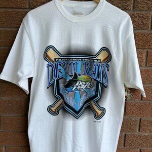 Vtg Baseball Tampa Bay Devil Rays Shirt Collection Tee